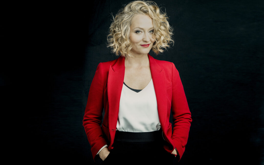 Anne Folger in der Realschule zu Gast
