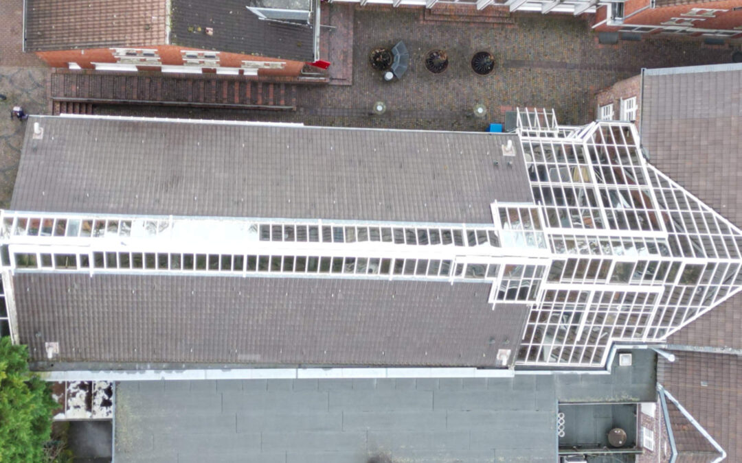 Neues Glas für die Stadtbücherei