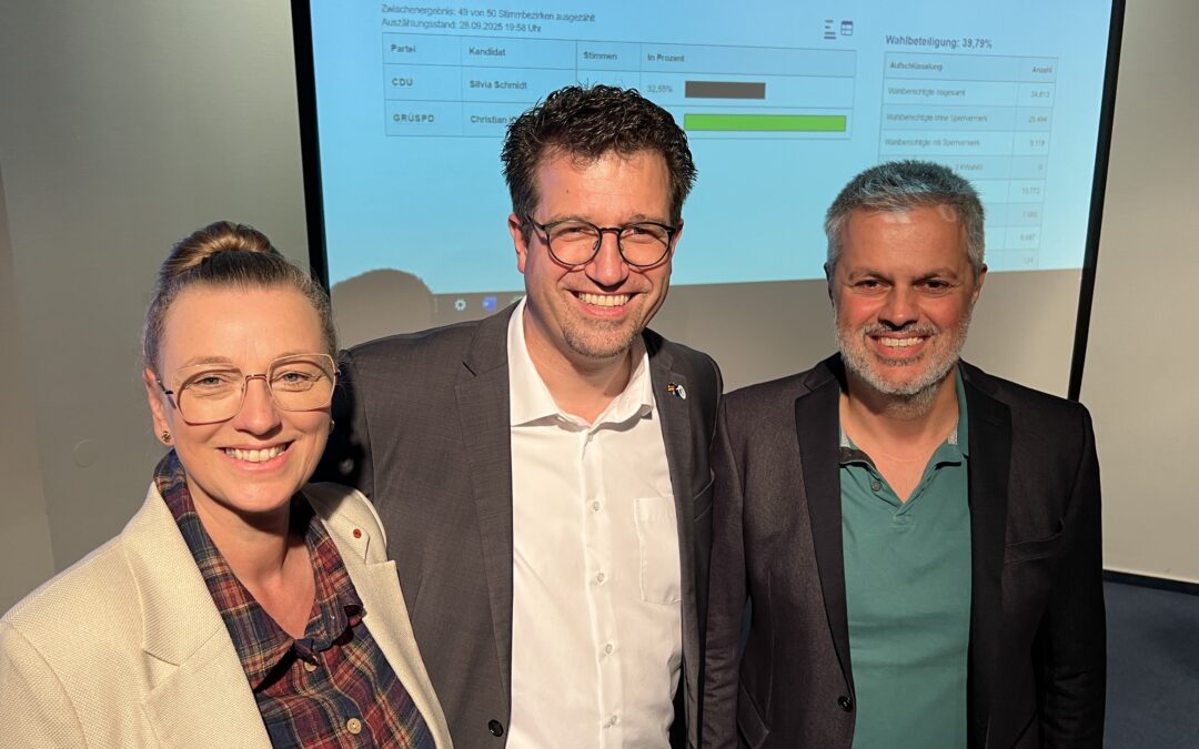 Christian Küster bleibt Bürgermeister